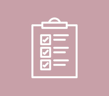 icon-of-a-clipboard-with-a-checklist-on-pink-background