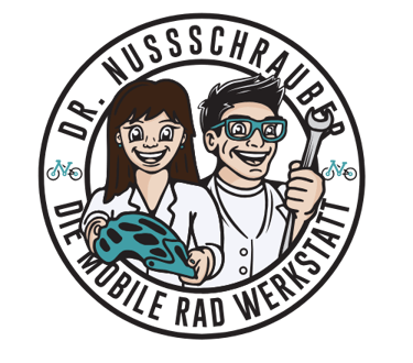 Logo Nussschrauber mobile Fahrrad Werkstatt