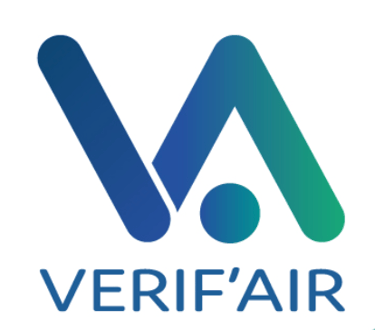 Logo Verif’Air, société spécialisée dans le contrôle de structures gonflables