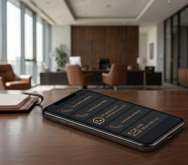 Agente de voz con Inteligencia Artificial atendiendo llamadas para un despacho de abogados
