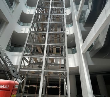 Lift structural work