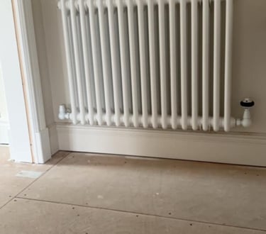 radiator and thermostat professionally fitted by PBP Services in Evesham