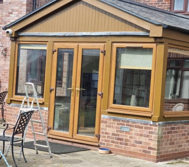 conservatory installed by pbp services in droitwich