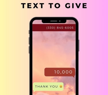 text to give
