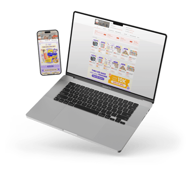 setup gian hàng shopee