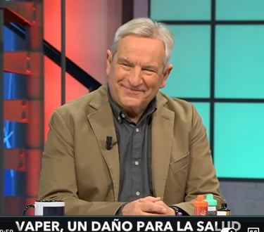 Rodrigo Córdoba alerta en Aragón: "Un vapeador puede equivaler a 60 cajetillas de tabaco"