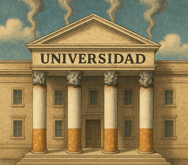 Las universidades de élite no aceptan fondos de tabaqueras