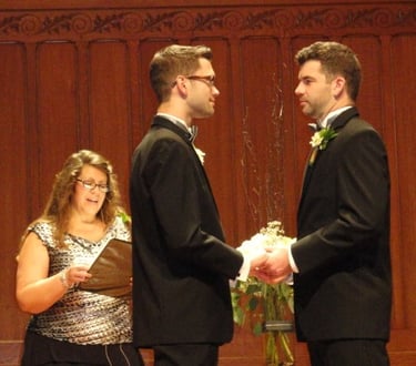 Spellbound Ceremonies LGBTQ wedding