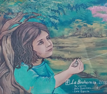 Mural La Boohemia.2018. Plaza "Artidorio Cresseri"