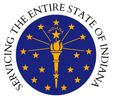 a flag of the state of indiana