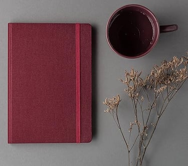 Linen Series – A5 Size – Hard Bound Notebook with Elastic Band and Back Pocket.