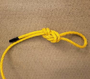 Figure 8 End Loop in yellow poly-line