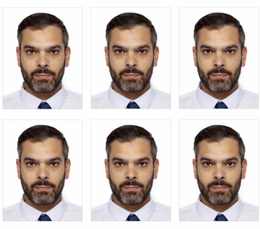 photo d'identité norme Algérie fond blanc 