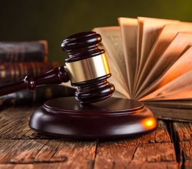 a gavel with a gavel and a gavel