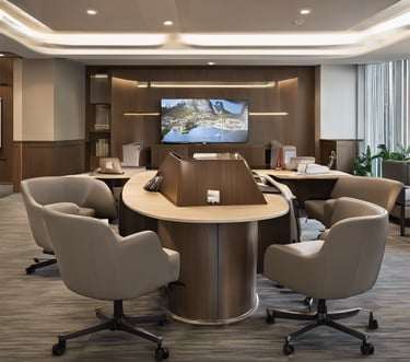 red and blue light streaks