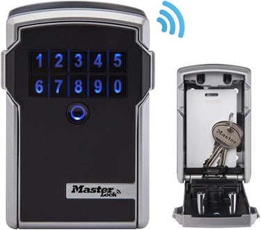 a key lock lock with a keychain and a keychain