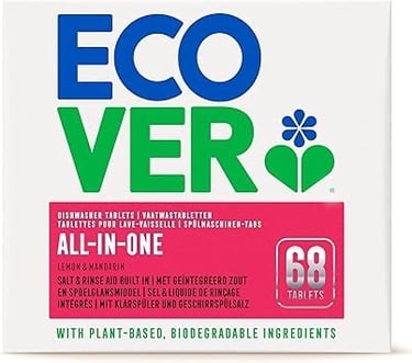 a box of ecoverce all in one