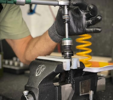 amortisseur ohlins préparation