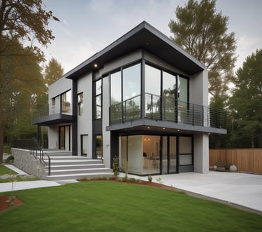 Renovation team working on a stylish apartment interior in Luxembourg.