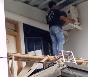 jasa service AC dan pasang AC panggilan yang berfokus melayani wilayah Dramaga dan Ciomas Bogor