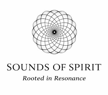 Geometric sound resonance symbol