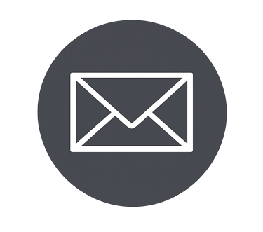 Send email icon for contacting web design and digital services team quickly