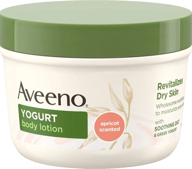 Loção Hidratante Aveeno com damasco e mel 