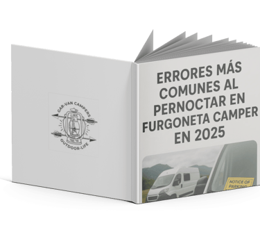 errores más comunes al pernoctar en una furgoneta camper en España en 2025 guía completa