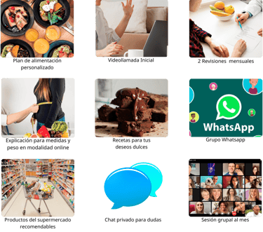 servicios plan nutricional martanutri