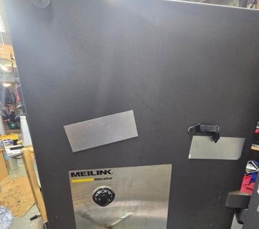 Meilink Safe representing locksmith unlocking and emergency service in Hendersonville, NC 