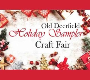 Old deerfield holiday sampler craft fair