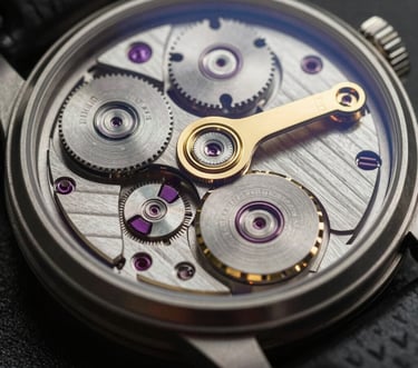 Mechanical watch gears illustrating the seamless integration of Swiss precision.