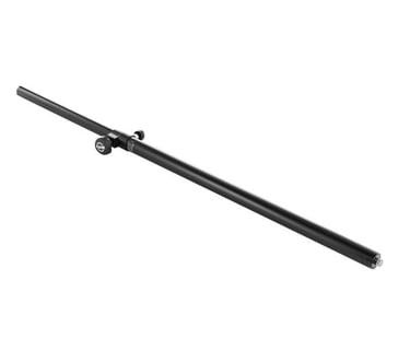 Barra distanciadora regulable K&M 26736 para montar un altavoz sobre un subwoofer