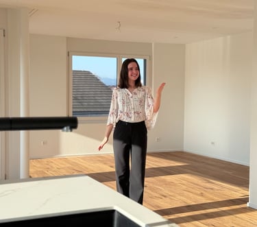 Foto von Audrey Räss als Immobilienmaklerin
