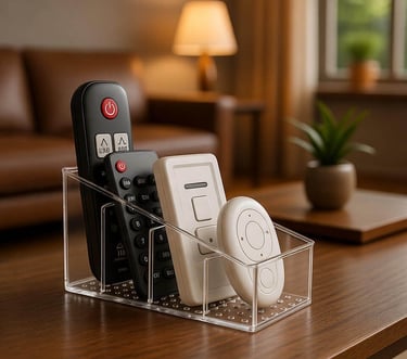 PET desktop organizer tray clear plastic wholesale