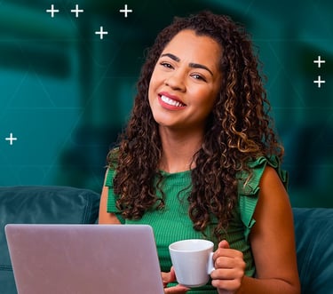 imagem de uma empresária