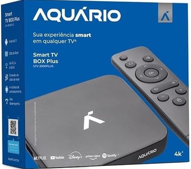 RECEPTOR SMART TV BOX 4K 16GB - STV-3000 PLUS
