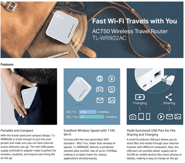 TP-Link smart travel accessories
