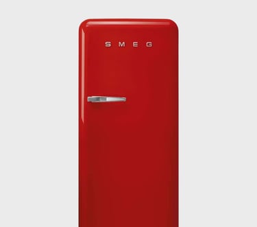 Smeg Retro Kitchen Appliances Red Vintage Fridge