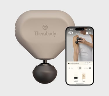 TheraGun Mini (3rd Generation) by Therabody – Ultra-Portable Massage Gun and Travel Essential for Fa
