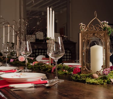 Décoration table féerique éco responsable dans le Centre Val-de-Loire
