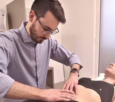 osteopatia dolore addome