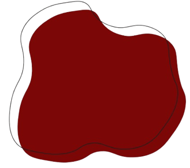 mancha vermelha para decoração