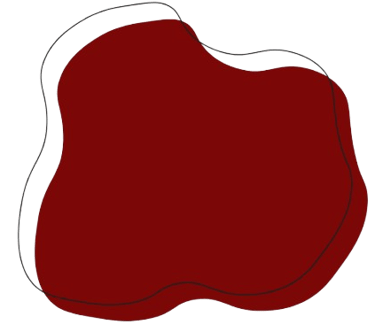 mancha vermelha para decoração