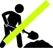 pas de travaux pour installer les casiers