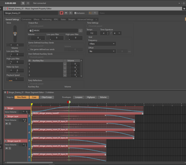 Session Wwise, Audio Engine, Moteur Audio, Audio Kinetic