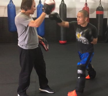 MARK RECAIDO PERSONAL TRAINING WITH MARTIAL ARTS LEGEND SENSEI BENNY THE JET URQUIDEZ!