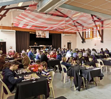 Pendant le tournoi échecs et truffes