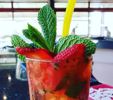 Cocktail Mojito fraise du meltin