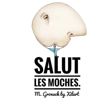 Portrait de Monsieur Grosnack disant Salut les moches